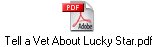 Tell a Vet About Lucky Star.pdf